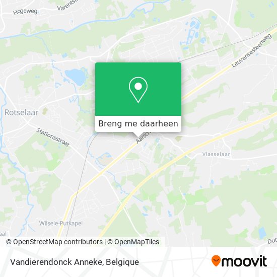 Vandierendonck Anneke kaart