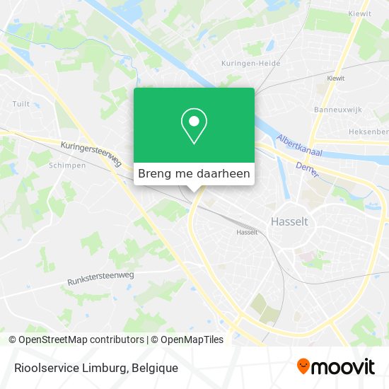 Rioolservice Limburg kaart