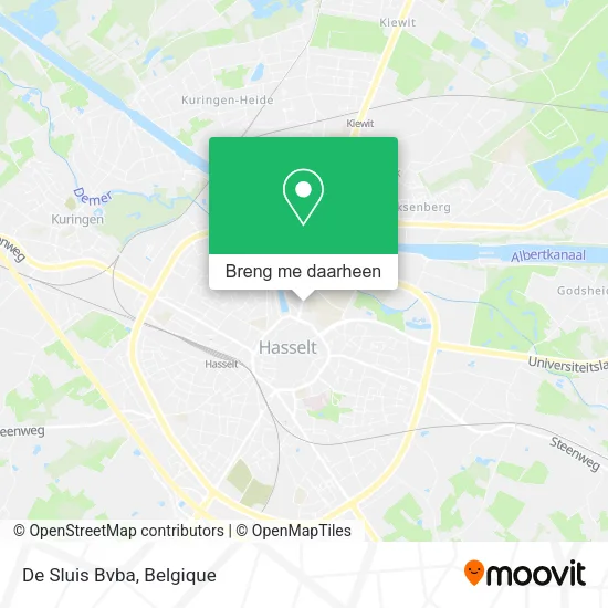 De Sluis Bvba kaart