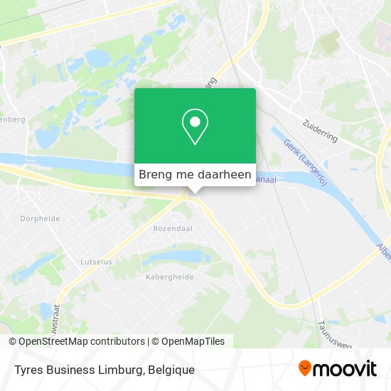 Tyres Business Limburg kaart