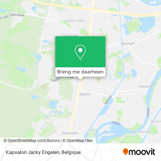 Kapsalon Jacky Engelen kaart