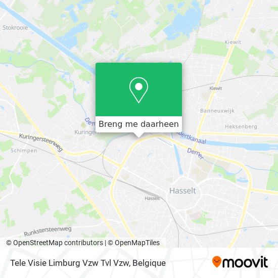 Tele Visie Limburg Vzw Tvl Vzw kaart