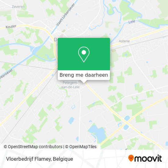 Vloerbedrijf Flamey kaart