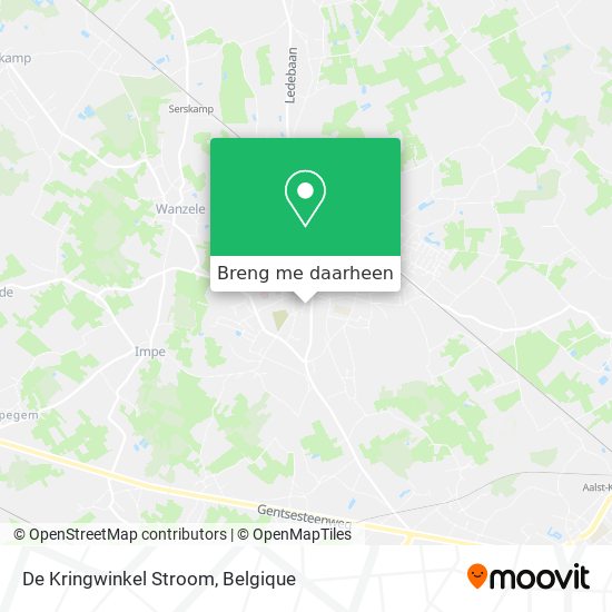 De Kringwinkel Stroom kaart