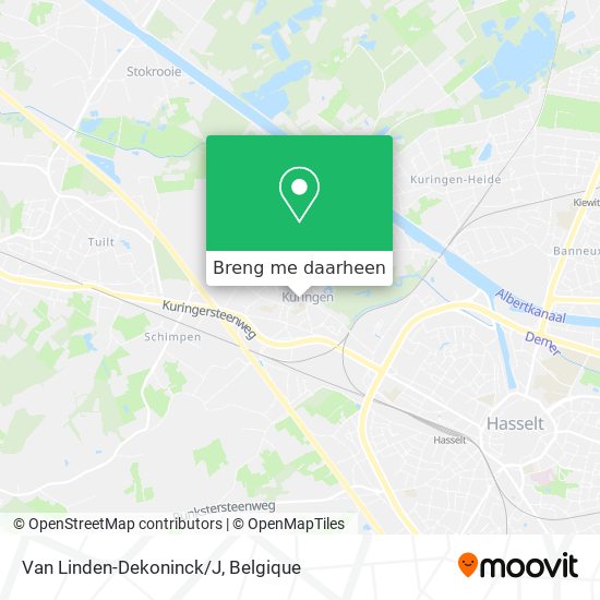 Van Linden-Dekoninck/J kaart