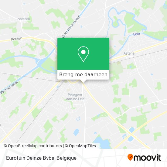 Eurotuin Deinze Bvba kaart