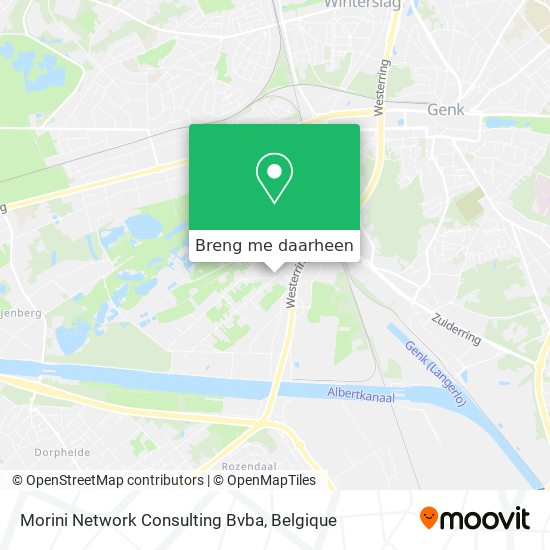 Morini Network Consulting Bvba kaart