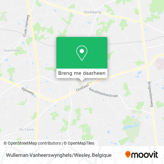Wulleman-Vanheerswynghels / Wesley kaart