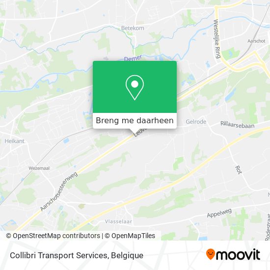 Collibri Transport Services kaart