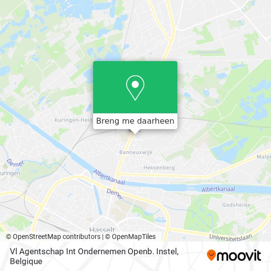 Vl Agentschap Int Ondernemen Openb. Instel kaart