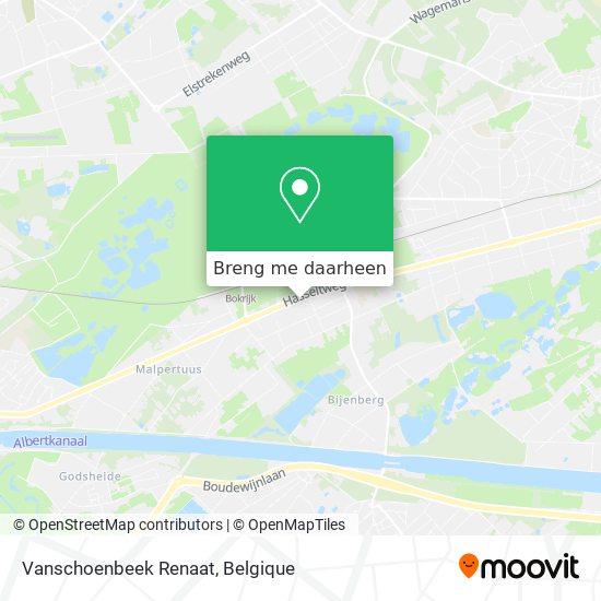 Vanschoenbeek Renaat kaart