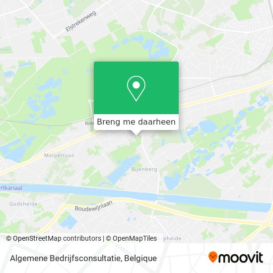 Algemene Bedrijfsconsultatie kaart