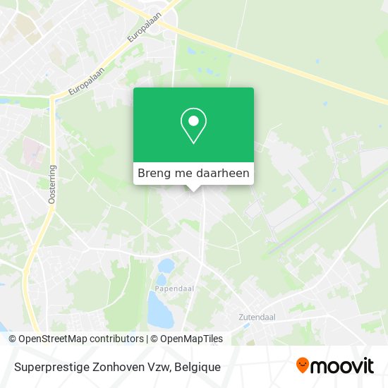 Superprestige Zonhoven Vzw kaart