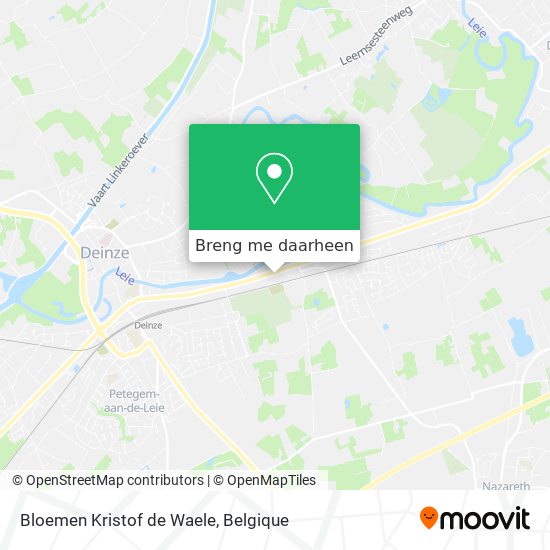 Bloemen Kristof de Waele kaart