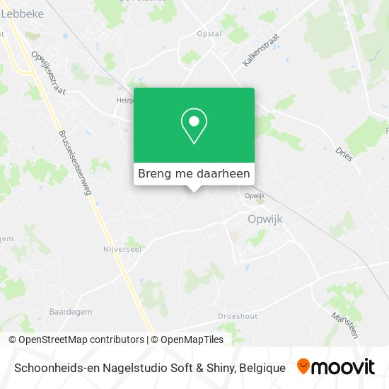 Schoonheids-en Nagelstudio Soft & Shiny kaart