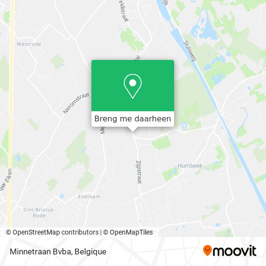 Minnetraan Bvba kaart