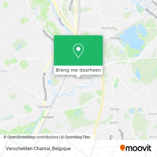 Verschelden Chantal kaart