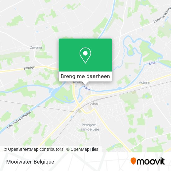 Mooiwater kaart