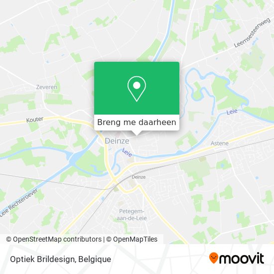 Optiek Brildesign kaart