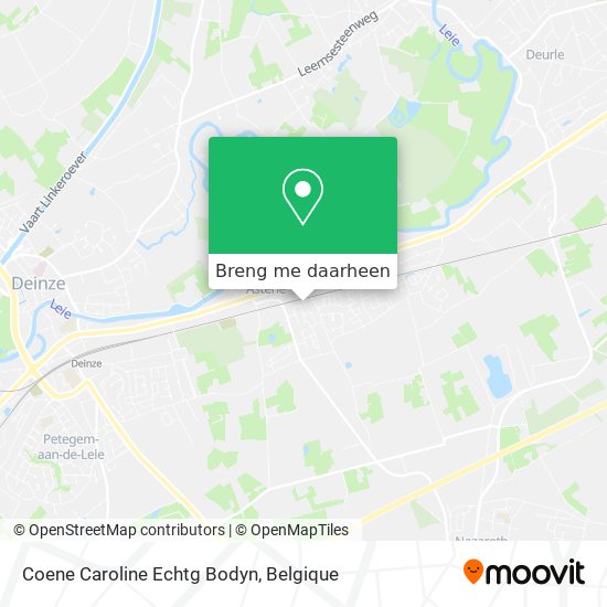 Coene Caroline Echtg Bodyn kaart