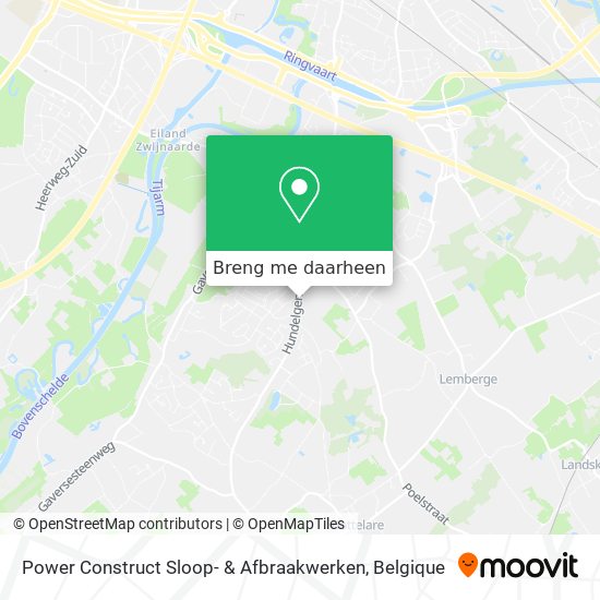 Power Construct Sloop- & Afbraakwerken kaart