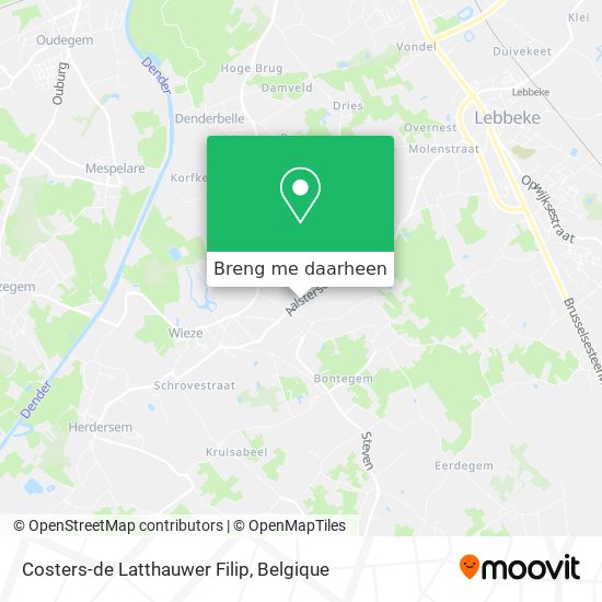 Costers-de Latthauwer Filip kaart