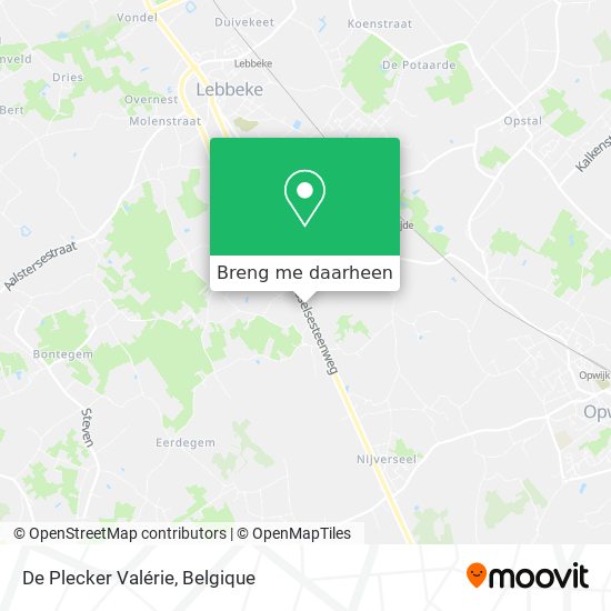 De Plecker Valérie kaart