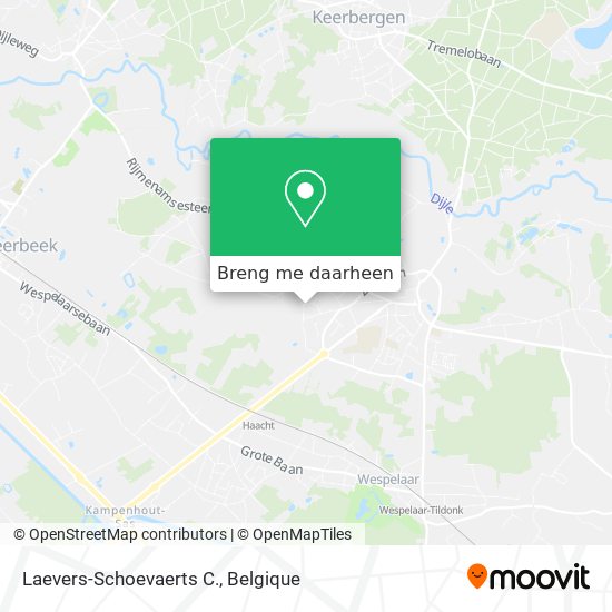 Laevers-Schoevaerts C. kaart