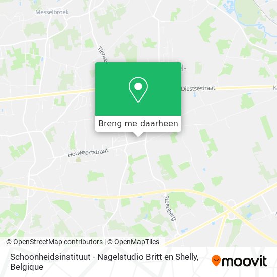 Schoonheidsinstituut - Nagelstudio Britt en Shelly kaart