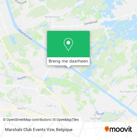 Marshals Club Events Vzw kaart