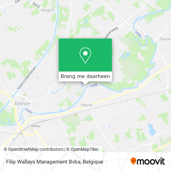 Filip Wallays Management Bvba kaart