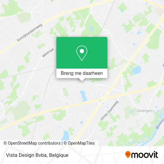 Vista Design Bvba kaart