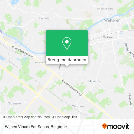 Wijnen Vinum Est Sanus kaart