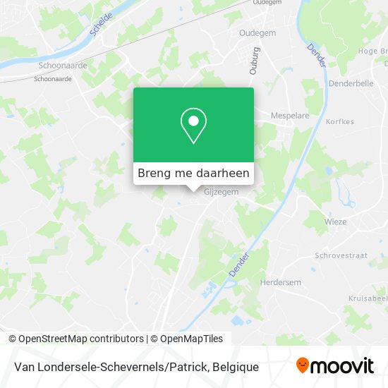 Van Londersele-Schevernels / Patrick kaart