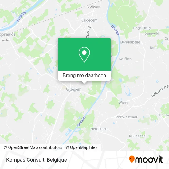 Kompas Consult kaart
