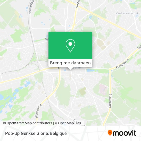 Pop-Up Genkse Glorie kaart