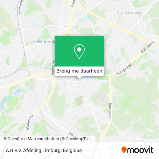 A.B.V.V. Afdeling Limburg kaart