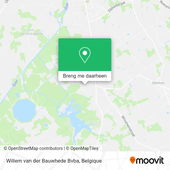 Willem van der Bauwhede Bvba kaart