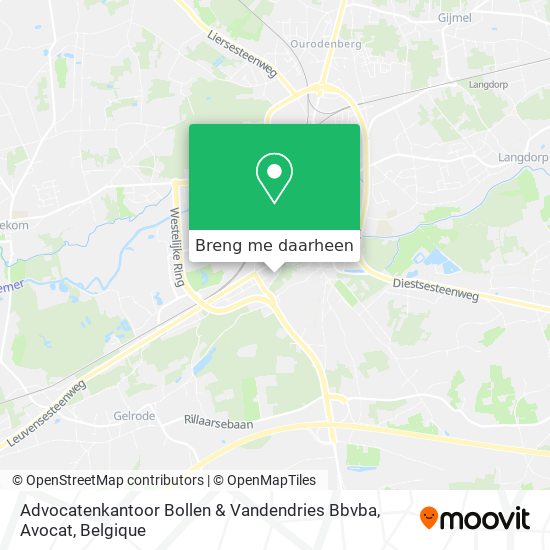 Advocatenkantoor Bollen & Vandendries Bbvba, Avocat kaart