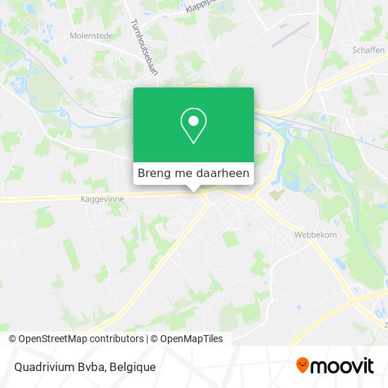 Quadrivium Bvba kaart