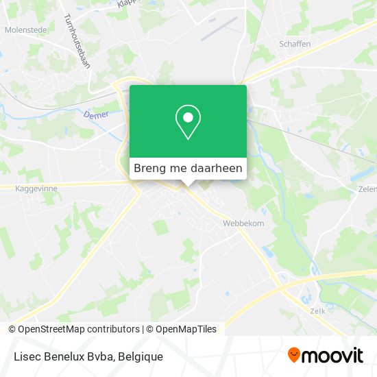Lisec Benelux Bvba kaart