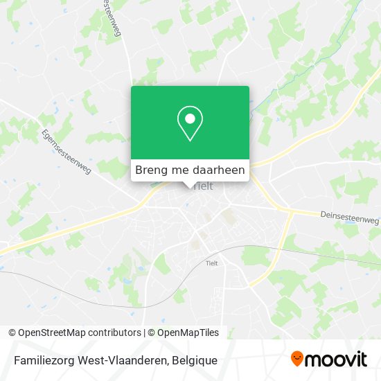 Familiezorg West-Vlaanderen kaart