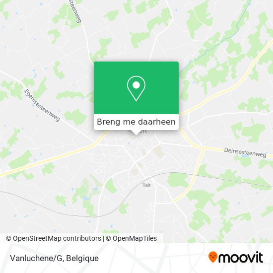 Vanluchene/G kaart