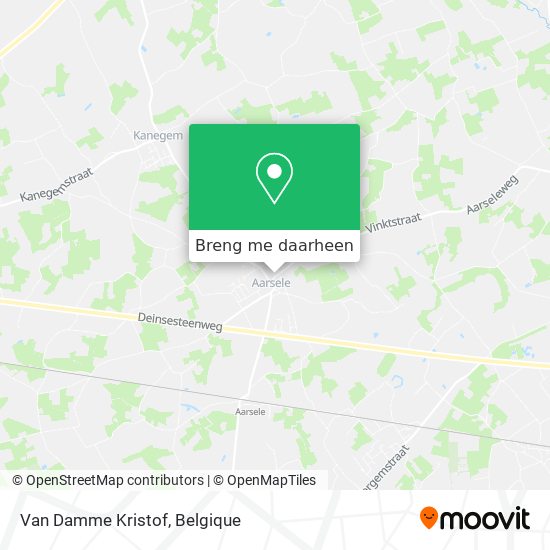 Van Damme Kristof kaart