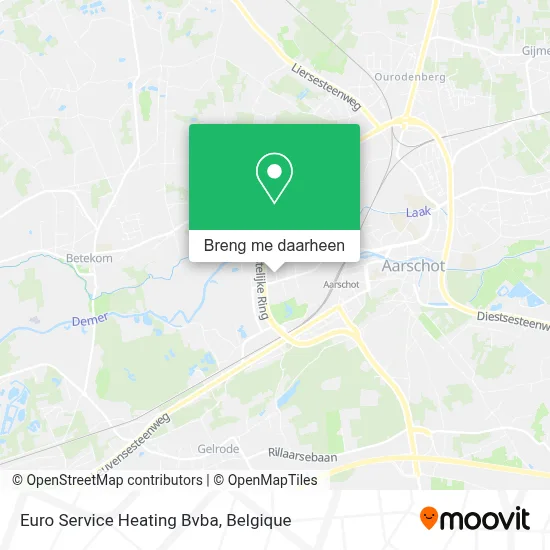 Euro Service Heating Bvba kaart