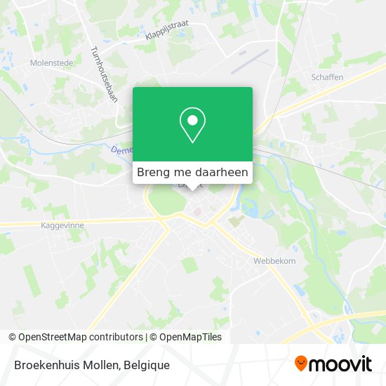 Broekenhuis Mollen kaart