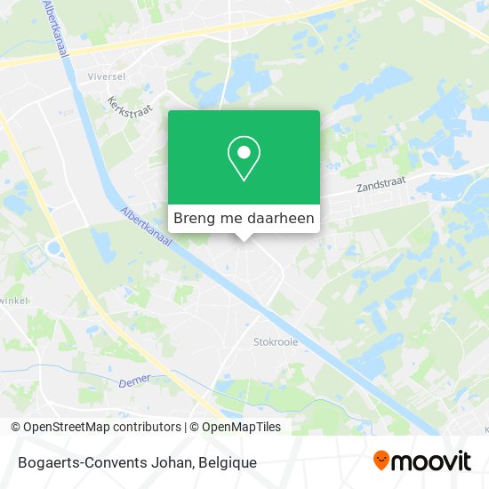 Bogaerts-Convents Johan kaart