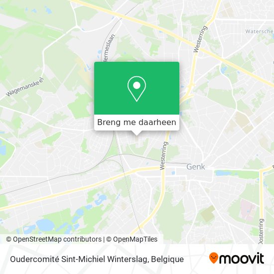 Oudercomité Sint-Michiel Winterslag kaart