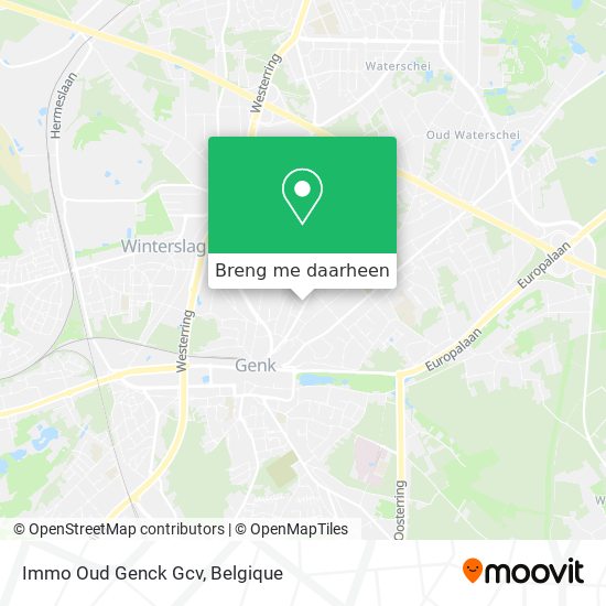 Immo Oud Genck Gcv kaart