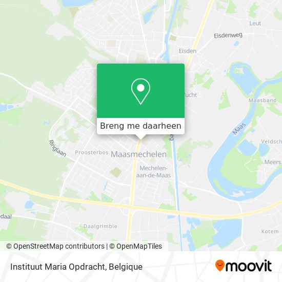 Instituut Maria Opdracht kaart